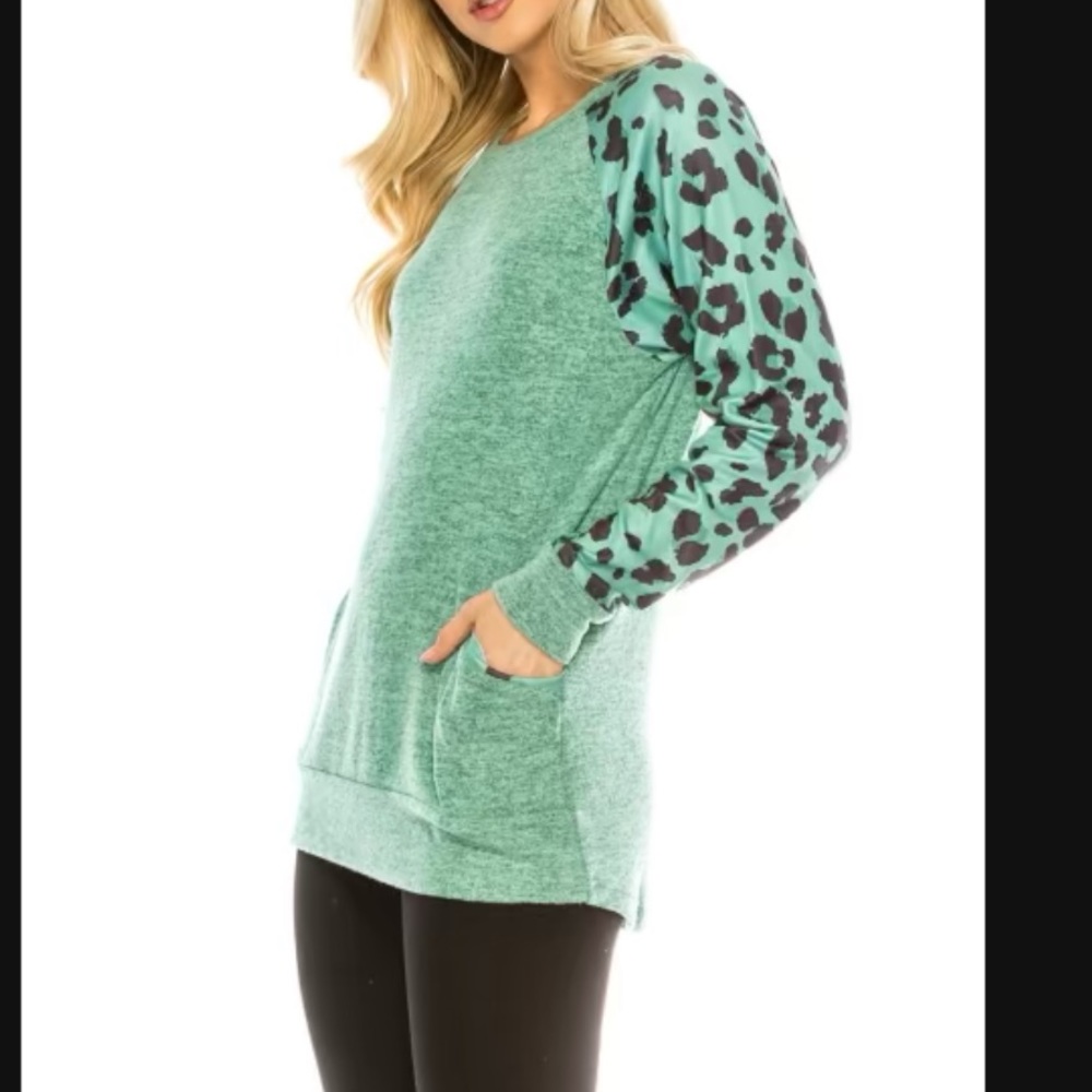 Leopard Long Sleeve Top